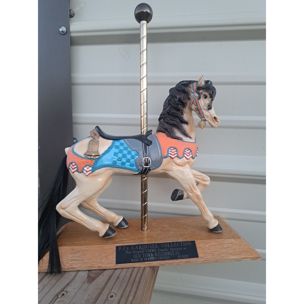 PJs Carousel Collection Carmel Stander Horse Figurine Michelle Phelps 1989